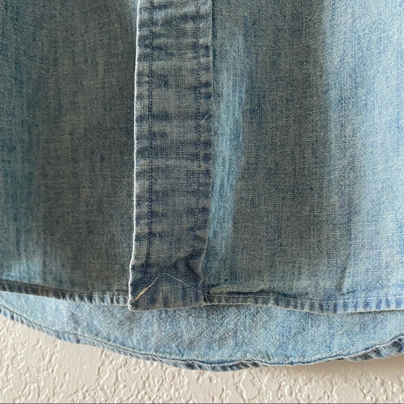 Polo Ralph Lauren Classic Fit Chambray Shirt Size Small - Picture 7 of 13